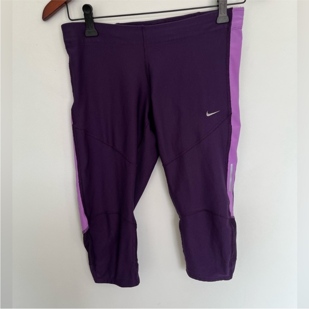 Nike Dri-FIT Purple Leggings Size S